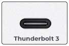 Thunderbolt 3 port on mac